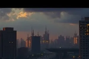 《琉璃城纪》古装城楼夜景剧照封面